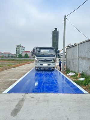 Trạm cân xe tải 100 tấn lắp đặt tại Bắc Ninh
