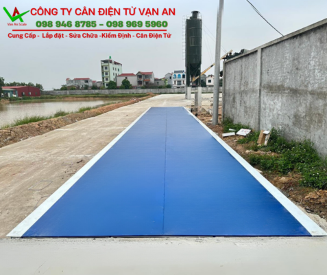 Lắp đặt hoàn thiện trạm cân ô tô 80 Tấn tại Bắc Ninh
