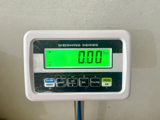 Đầu cân hiển thị LCD dễ nhìn