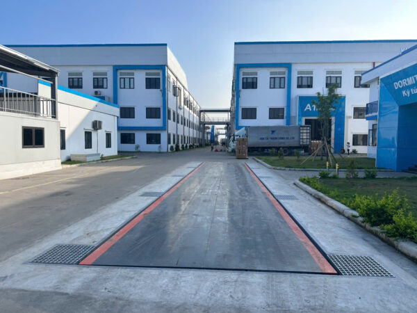 Trạm cân ô tô 120 tấn x 4 modul