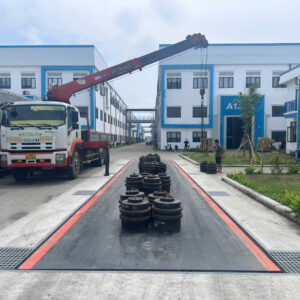 Kiểm định hiệu chuẩn cân ô tô 120 tấn