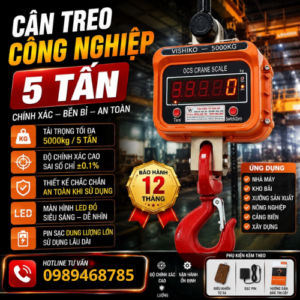 Cân treo công nghiệp OCS Vishiko 5 tấn
